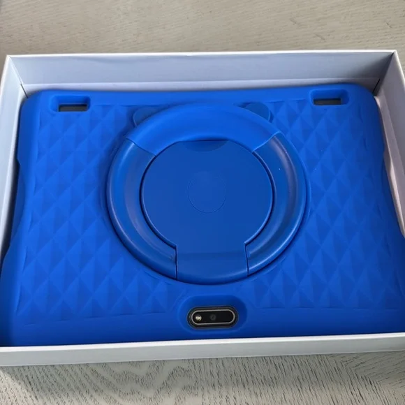 Kids Tablet, 10.1 Inch Android Toddler Tablet with Case used like new no scrach - Picture 6 of 6